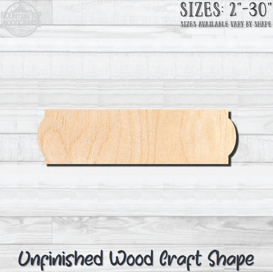 Banner Swag 24 Unfinished Wood Shape Blank Laser Engraved Cutout Woodcraft Craft Supply