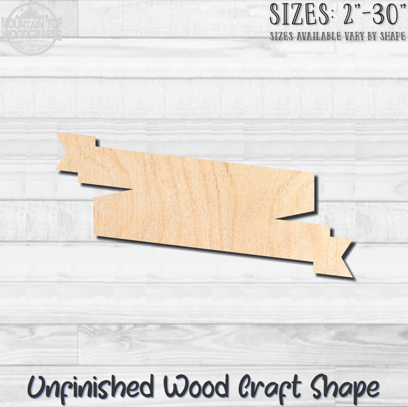 Banner Swag 25 Unfinished Wood Shape Blank Laser Engraved Cutout Woodcraft Craft Supply