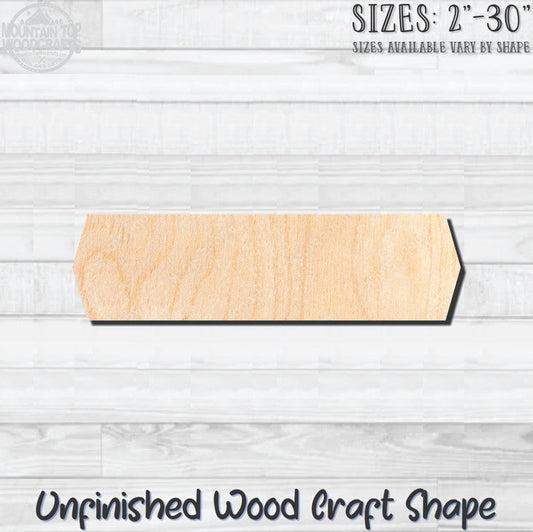 Name Plaque 5 Unfinished Wood Shape Blank Laser Engraved Cutout Woodcraft Craft Supply