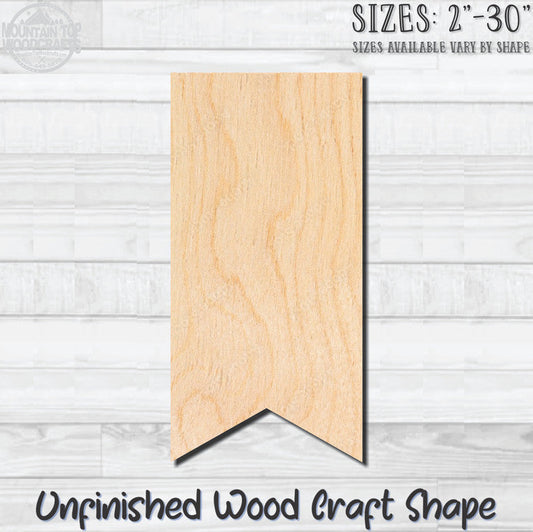 Banner Sharp Unfinished Wood Shape Blank Laser Engraved Cutout Woodcraft Craft Supply