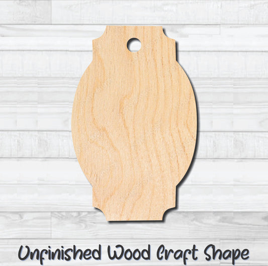 Gift Tag 9 Hang Tag Unfinished Wood Shape Blank Laser Cutout Woodcraft Craft Supply