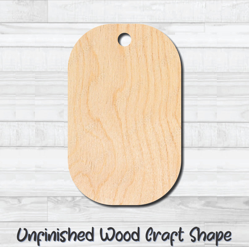Gift Tag 11 Hang Tag Unfinished Wood Shape Blank Laser Cutout Woodcraft Craft Supply