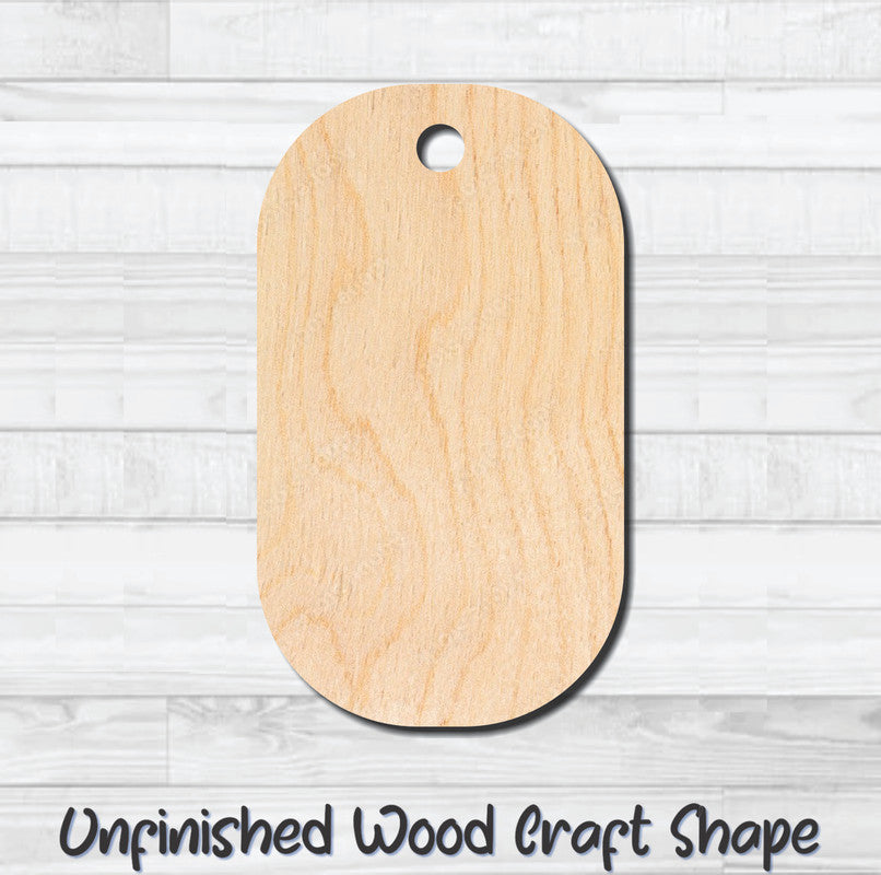 Gift Tag 31 Hang Tag Unfinished Wood Shape Blank Laser Cutout Woodcraft Craft Supply