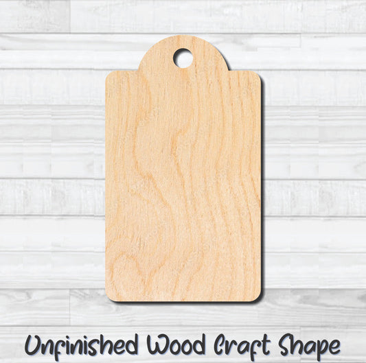 Gift Tag 40 Hang Tag Unfinished Wood Shape Blank Laser Cutout Woodcraft Craft Supply