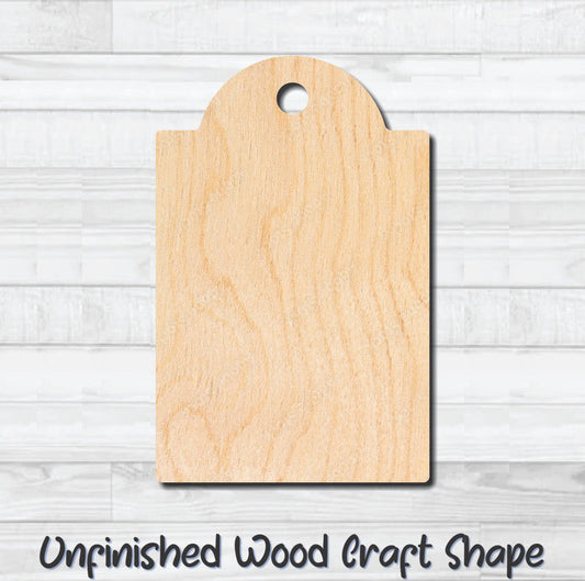 Gift Tag 51 Hang Tag Unfinished Wood Shape Blank Laser Cutout Woodcraft Craft Supply