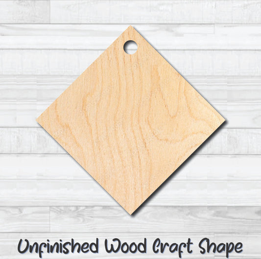 Gift Tag 72 Hang Tag Unfinished Wood Shape Blank Laser Cutout Woodcraft Craft Supply