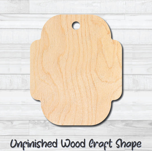 Gift Tag 74 Hang Tag Unfinished Wood Shape Blank Laser Cutout Woodcraft Craft Supply