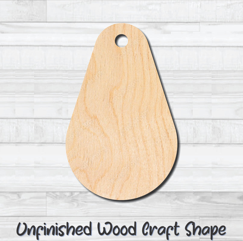 Gift Tag 75 Hang Tag Unfinished Wood Shape Blank Laser Cutout Woodcraft Craft Supply