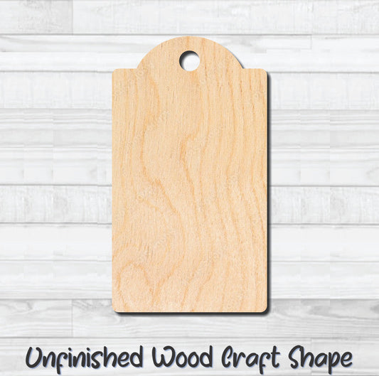 Gift Tag 78 Hang Tag Unfinished Wood Shape Blank Laser Cutout Woodcraft Craft Supply