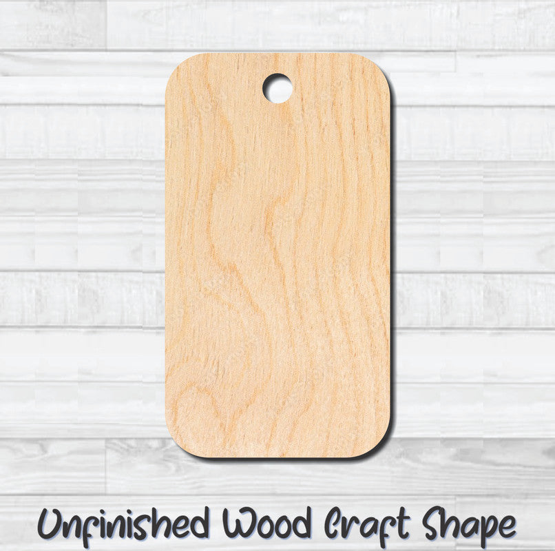 Gift Tag 92 Hang Tag Unfinished Wood Shape Blank Laser Cutout Woodcraft Craft Supply