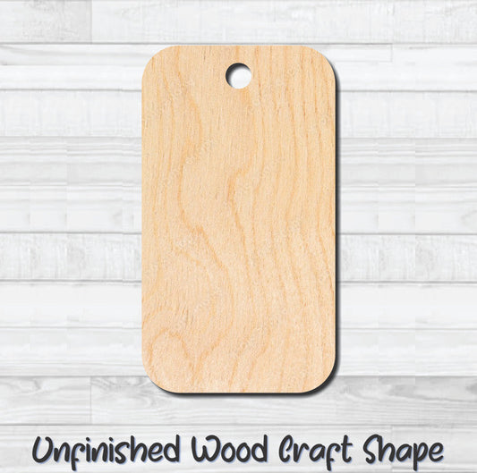 Gift Tag 92 Hang Tag Unfinished Wood Shape Blank Laser Cutout Woodcraft Craft Supply