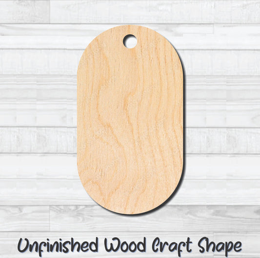 Gift Tag 94 Hang Tag Unfinished Wood Shape Blank Laser Cutout Woodcraft Craft Supply
