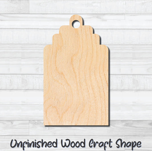 Gift Tag 96 Hang Tag Unfinished Wood Shape Blank Laser Cutout Woodcraft Craft Supply