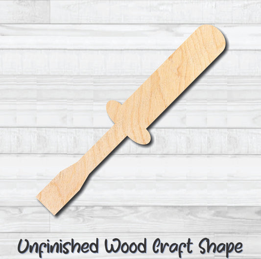 Screwdriver Tool Unfinished Wood Shape Blank Laser Engraved Cut Out Woodcraft Craft Supply