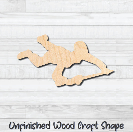 Green Army Men 1 Unfinished Wood Shape Blank Laser Engraved Cutout Woodcraft Craft Supply